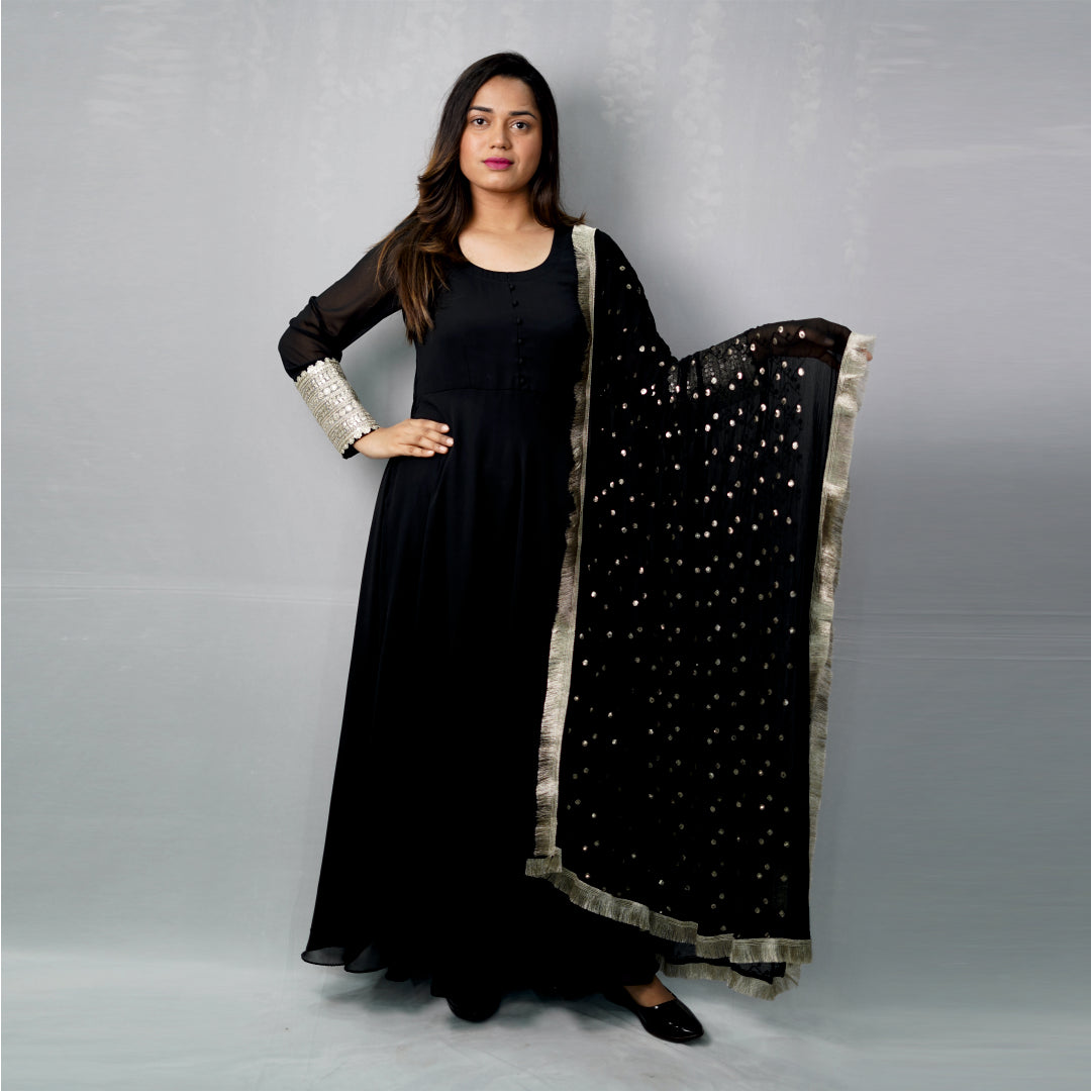 Frock with Duppata