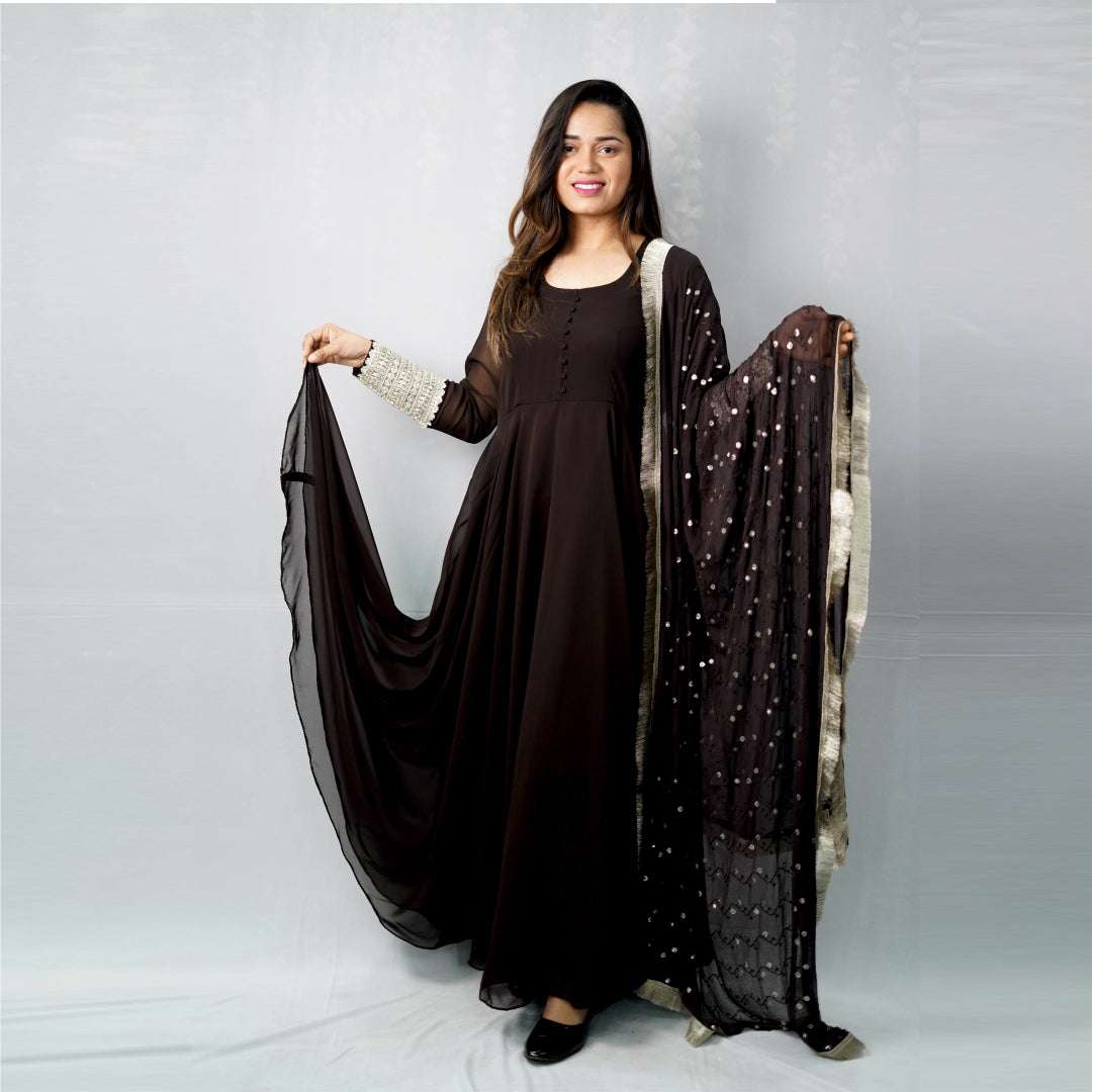 Frock with Duppata