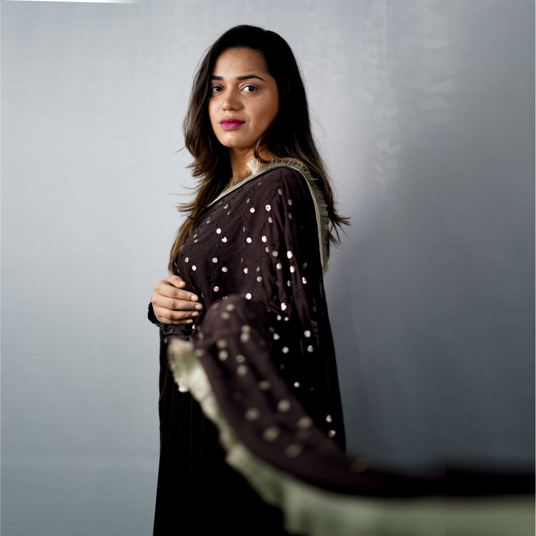Frock with Duppata