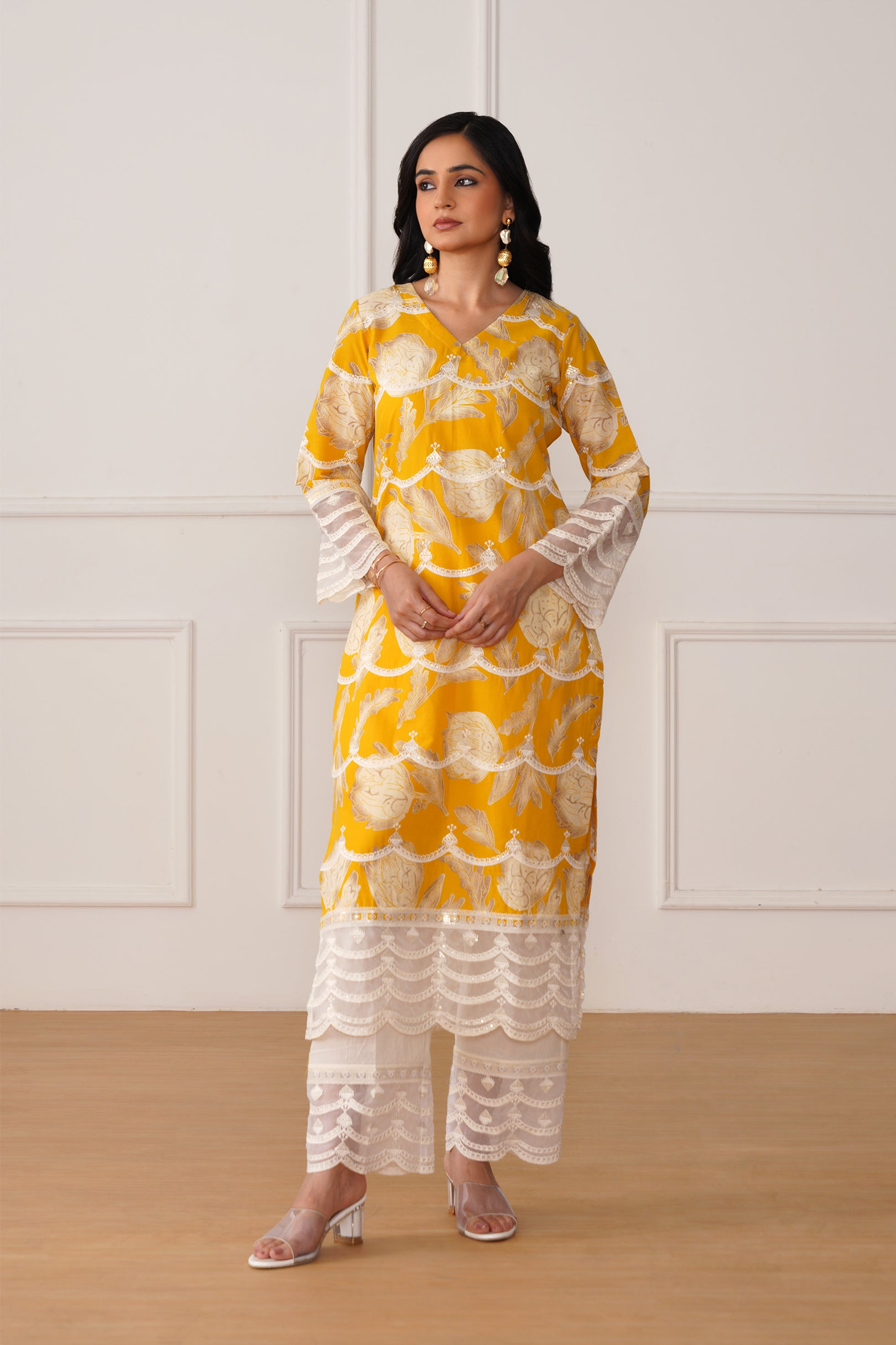 Cambric Suit Set with Dupatta