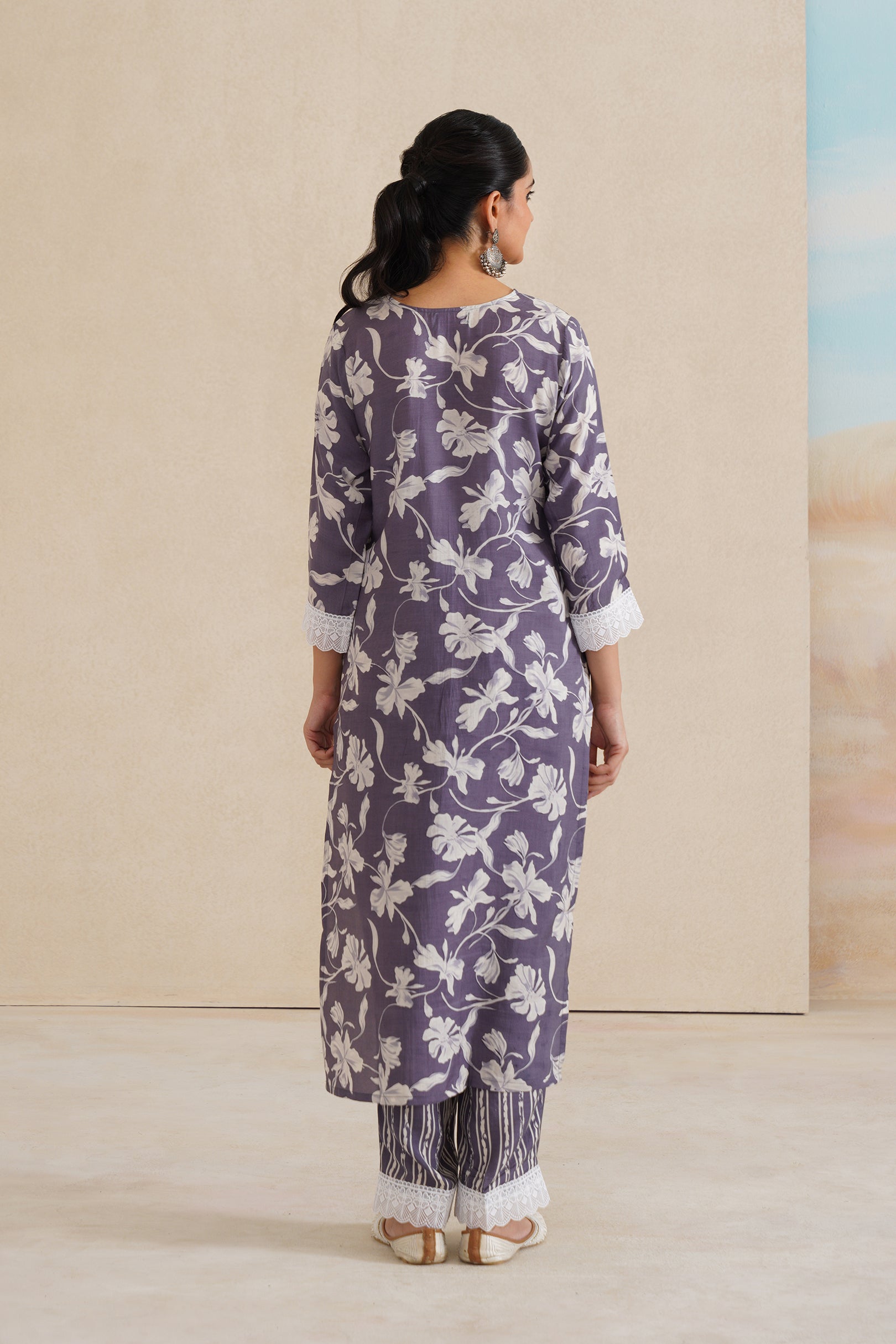 Soft Muslim Kurti Set with Elegant Dupatta