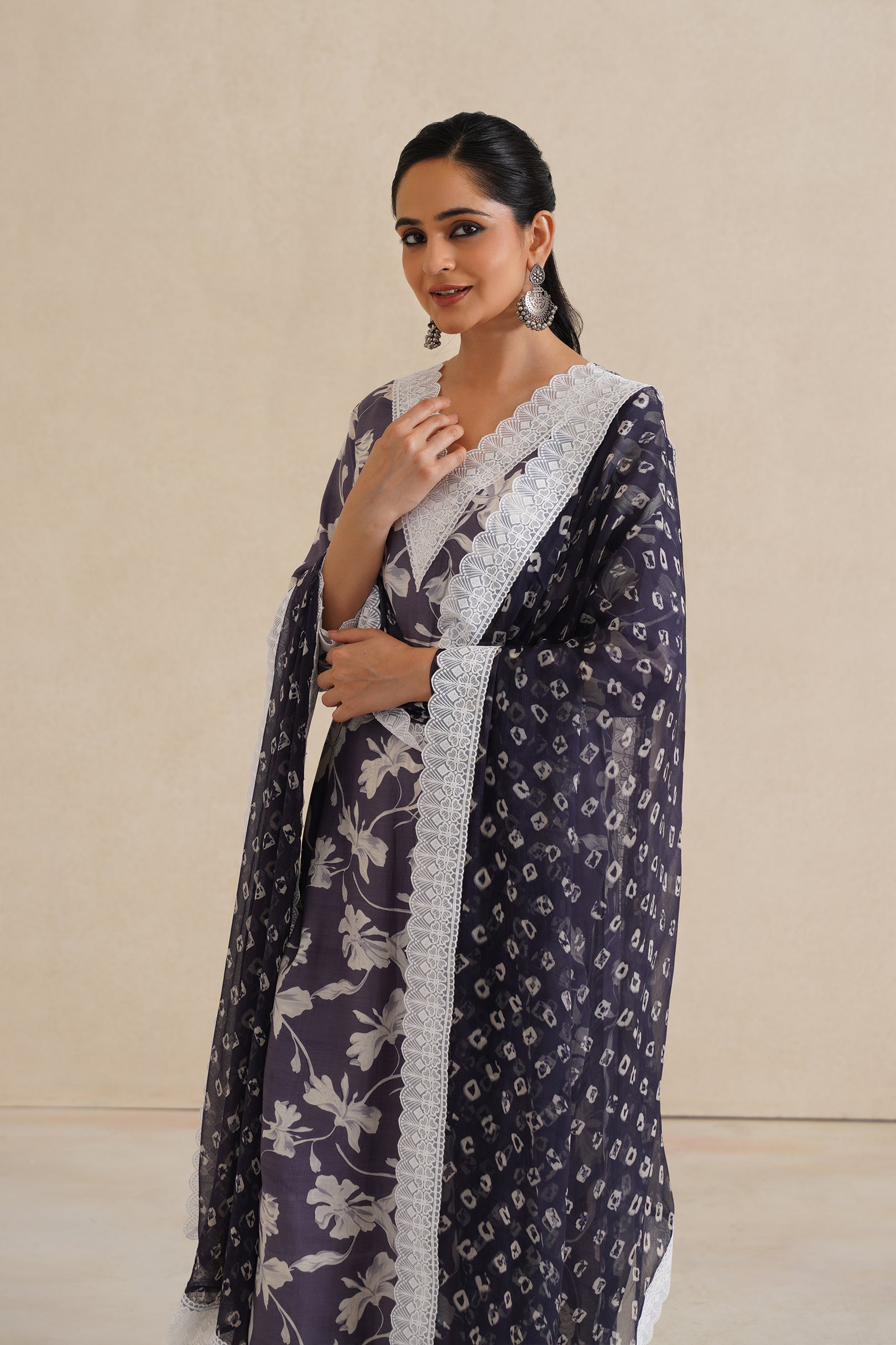 Soft Muslim Kurti Set with Elegant Dupatta