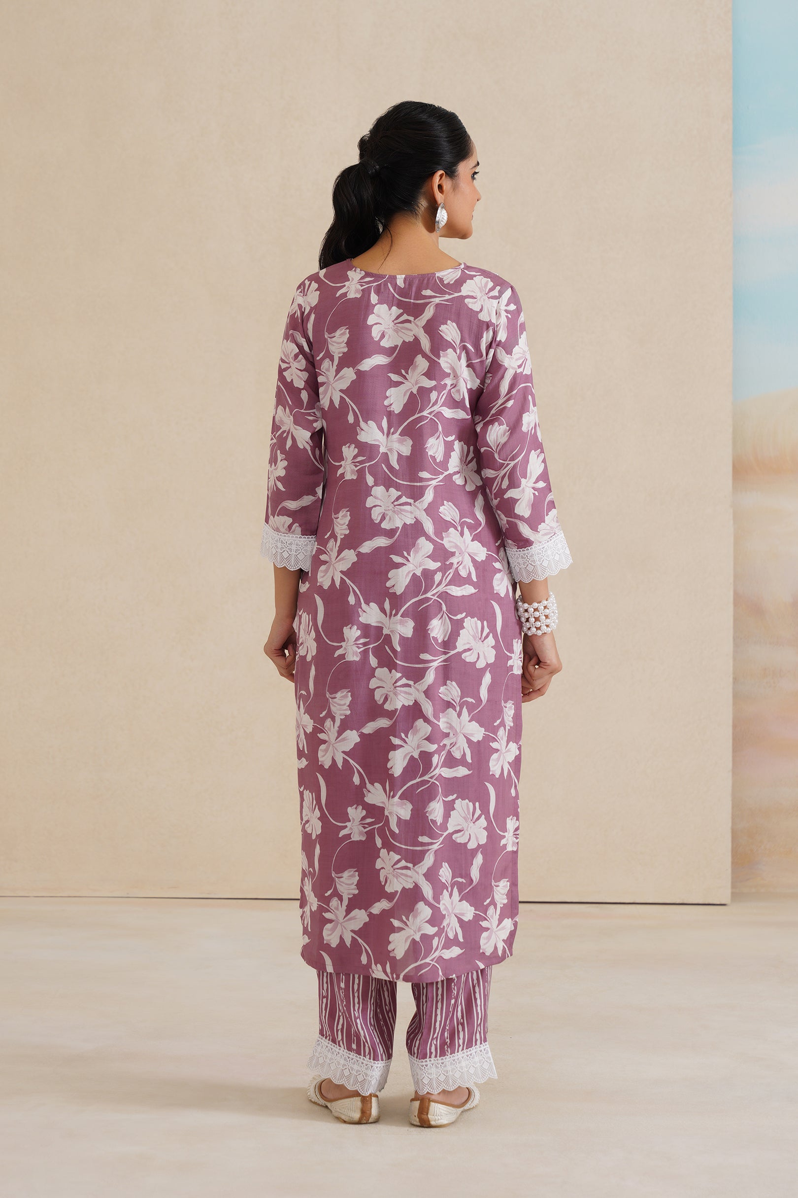 Soft Muslim Kurti Set with Elegant Dupatta