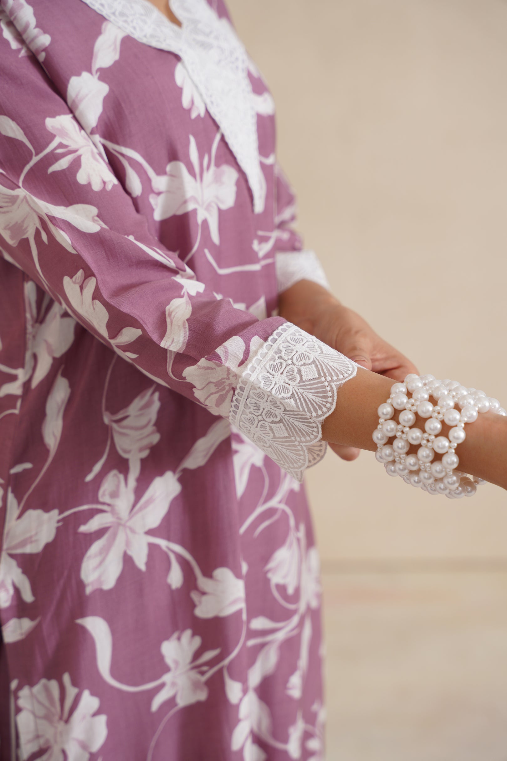 Soft Muslim Kurti Set with Elegant Dupatta