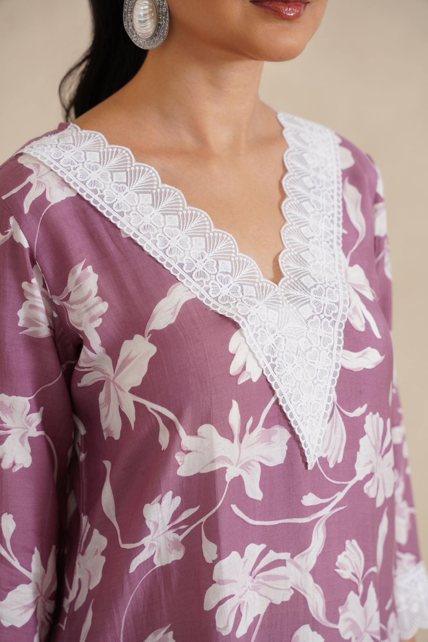 Soft Muslim Kurti Set with Elegant Dupatta