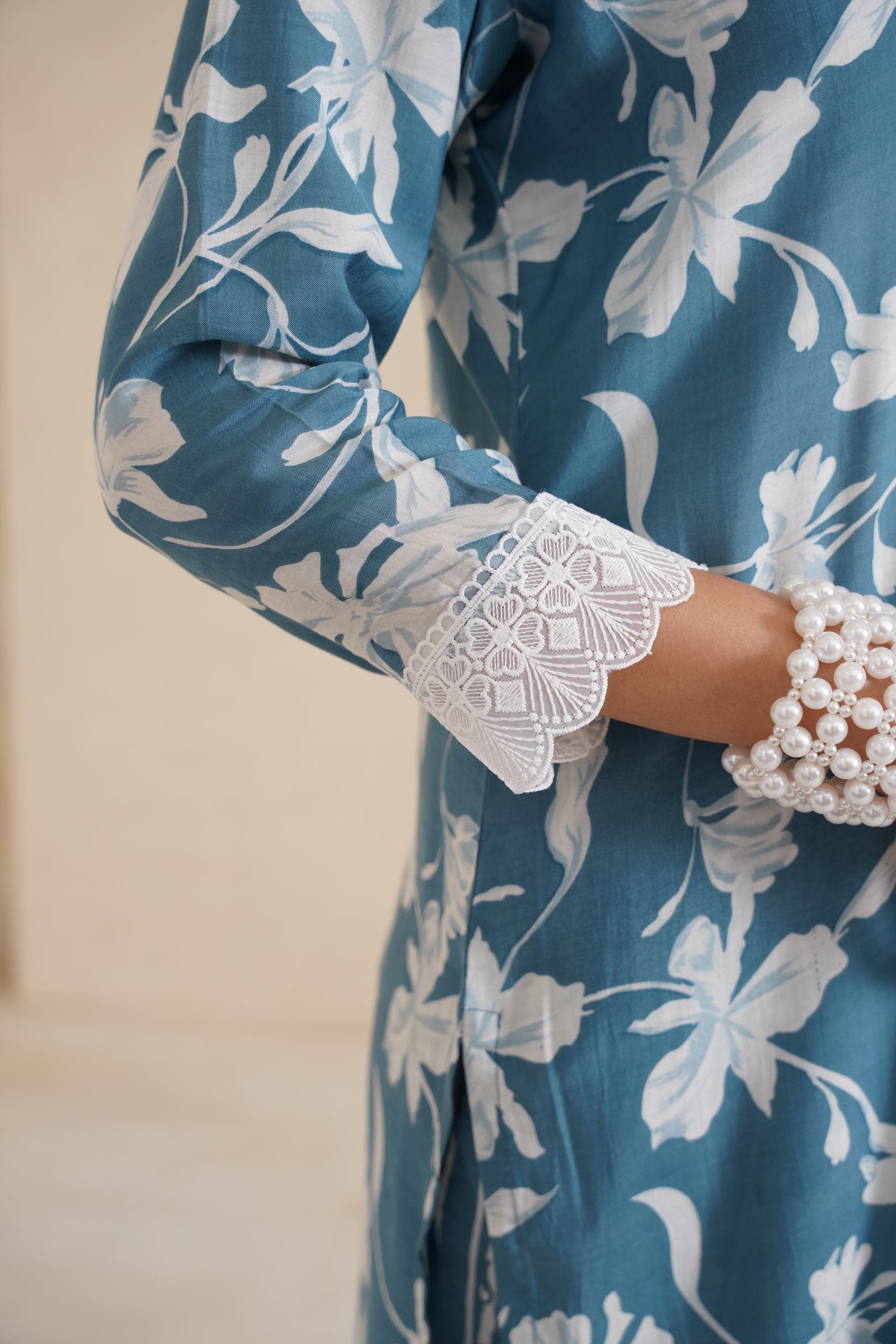 Soft Muslim Kurti Set with Elegant Dupatta