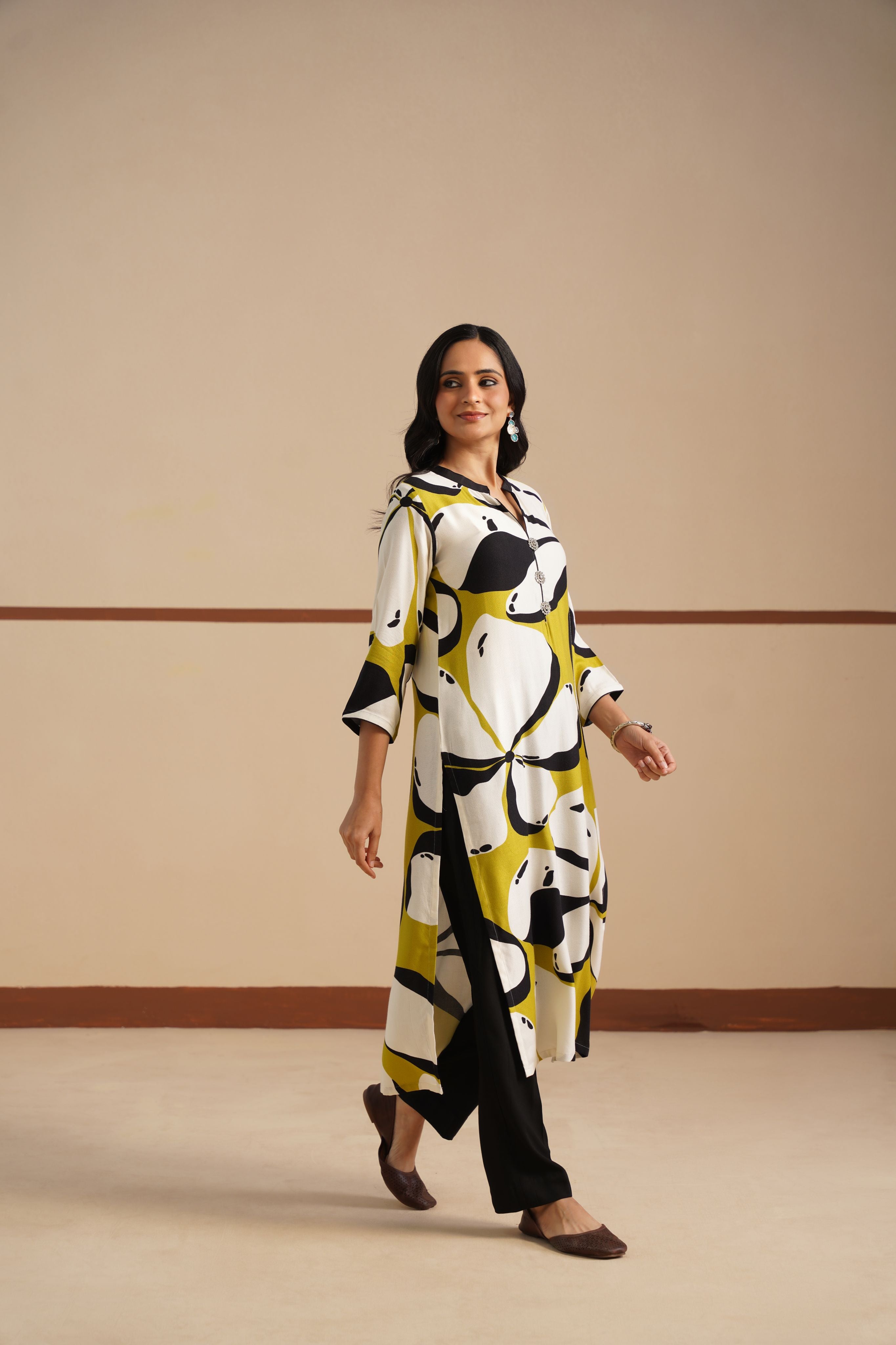 Chinese Collar Dobi Fabric