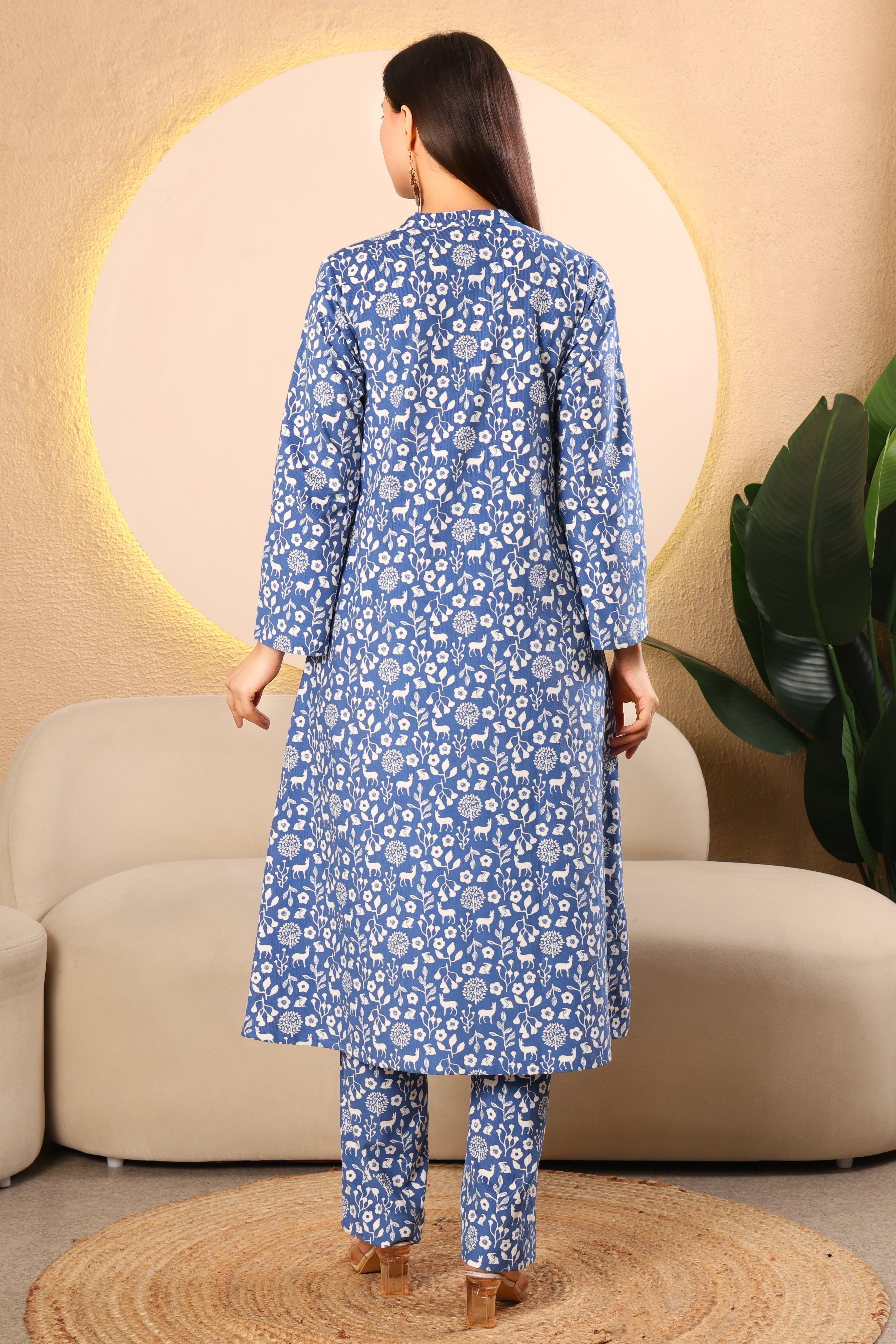 Elegant Printed Kurta Set
