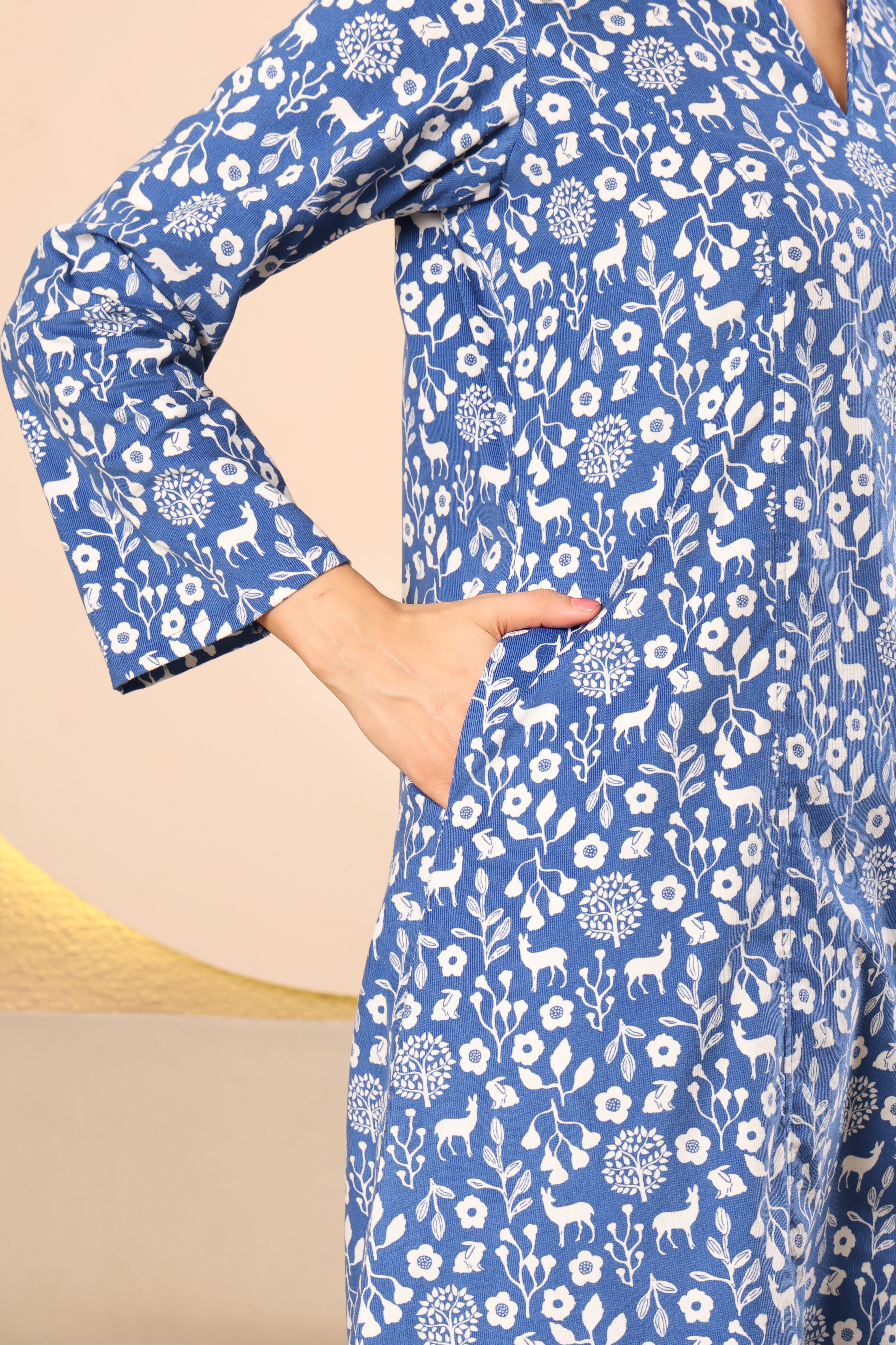 Elegant Printed Kurta Set
