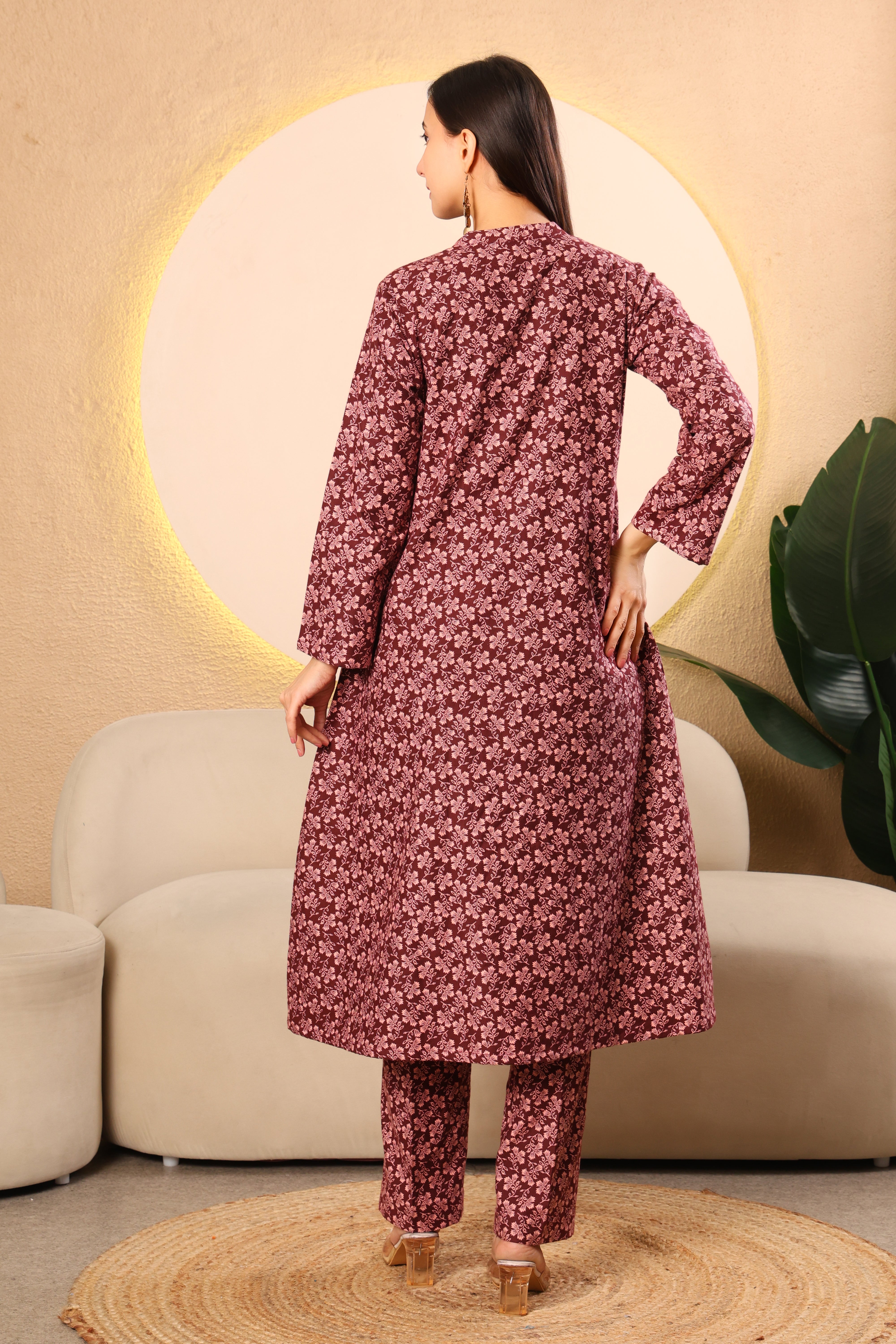 Elegant Printed Kurta Set