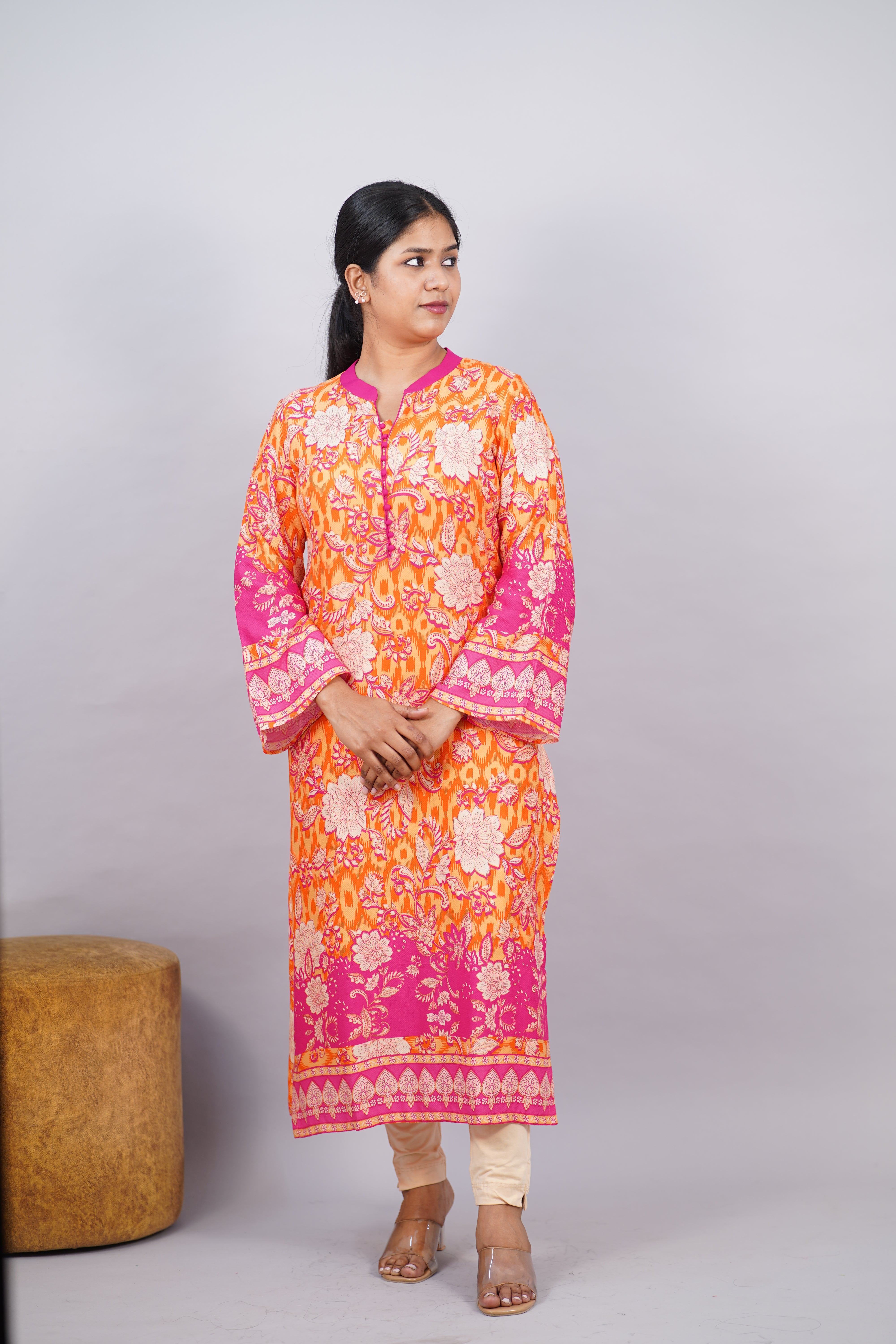 Chinese Collar Dobi Fabric