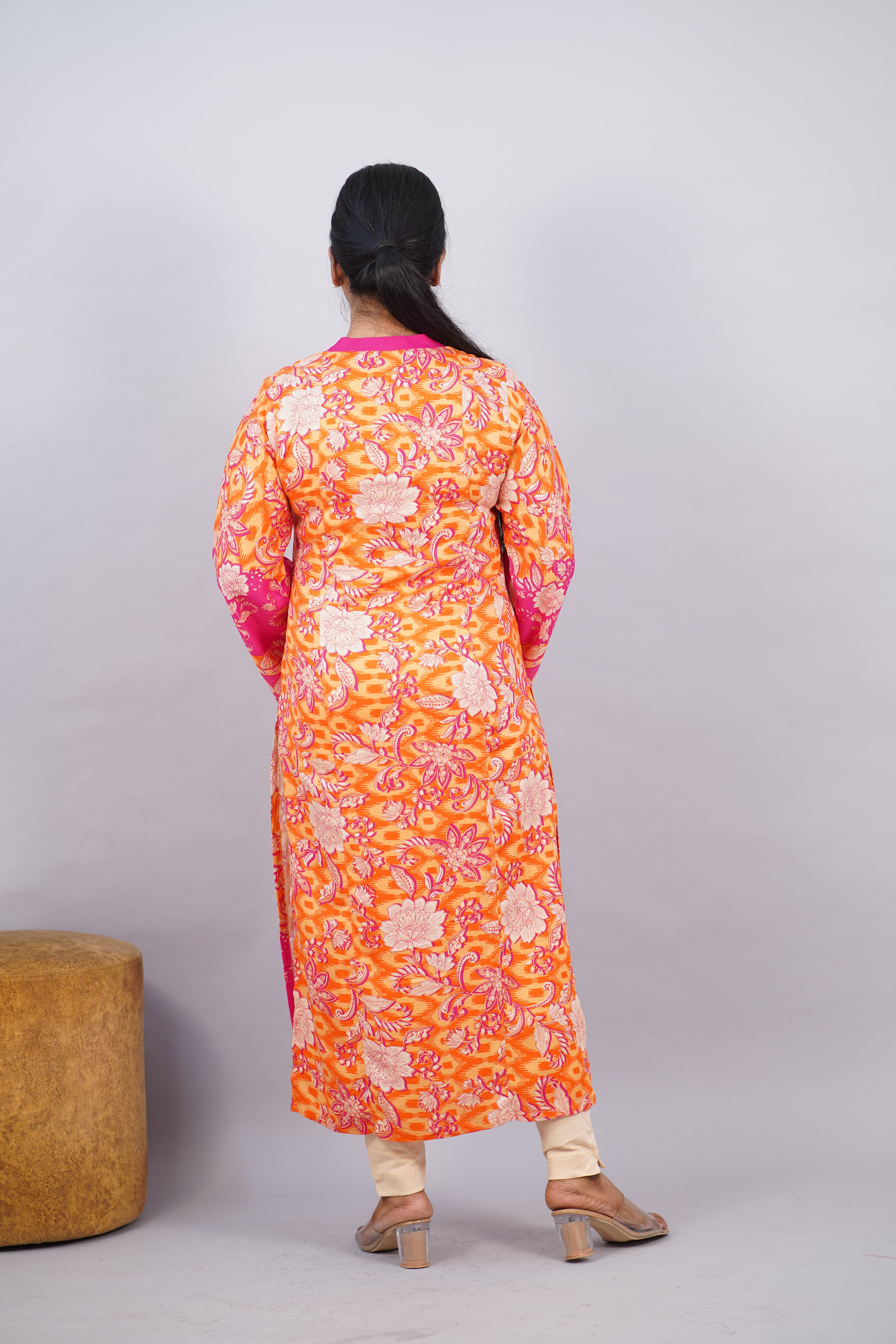 Chinese Collar Dobi Fabric