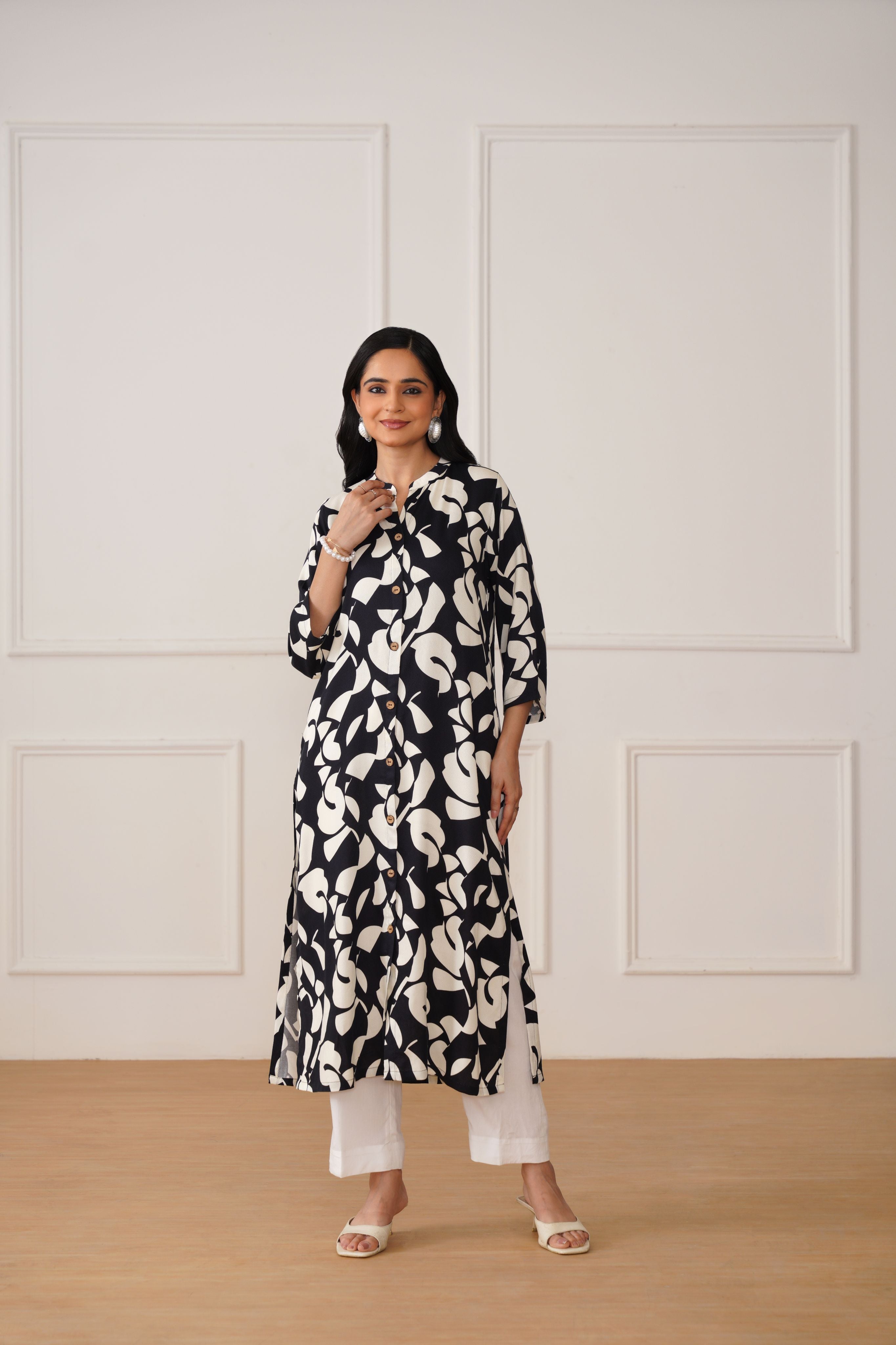 Chinese Collar Kurti