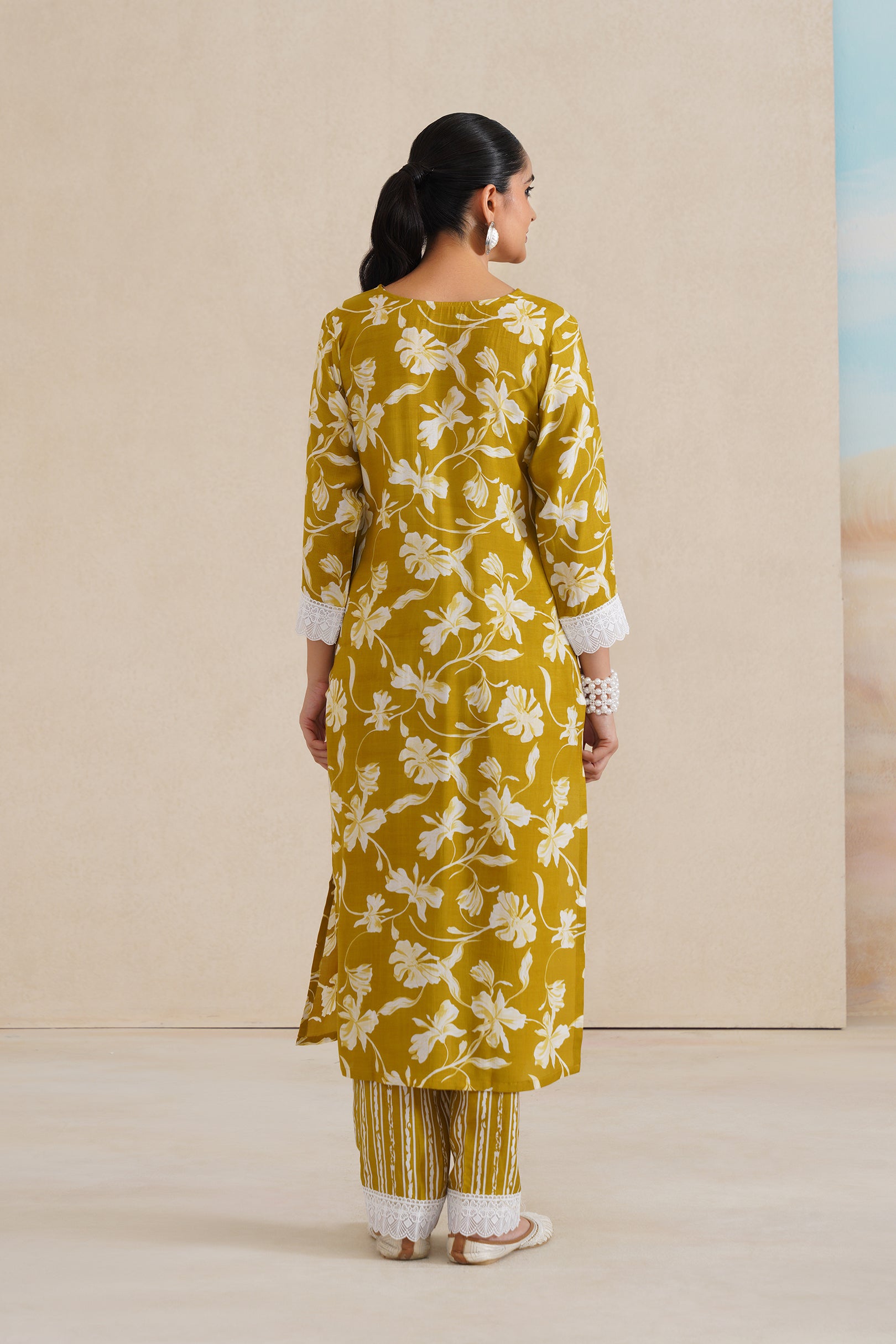 Muslin Suit Set with Dupatta