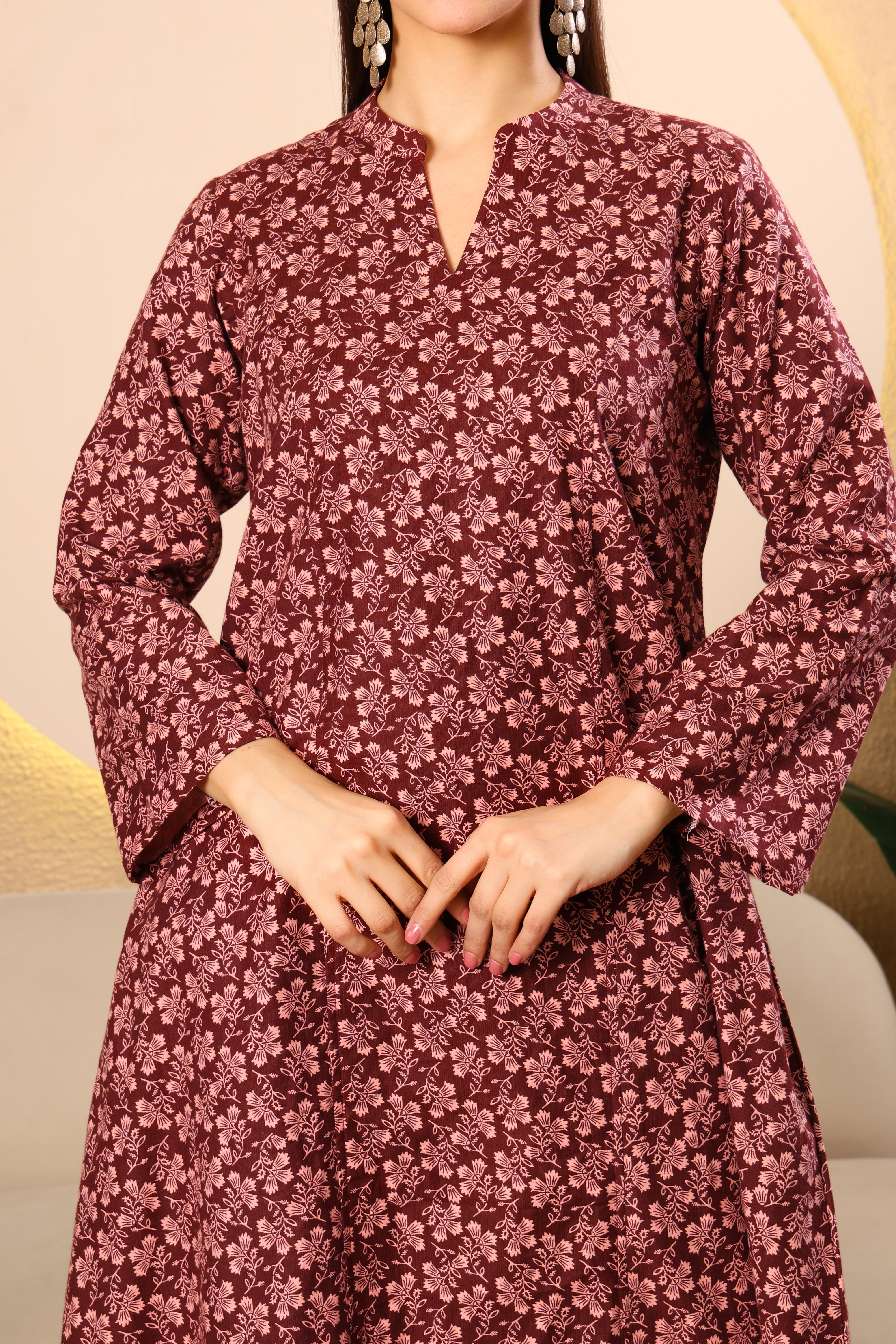 Elegant Printed Kurta Set