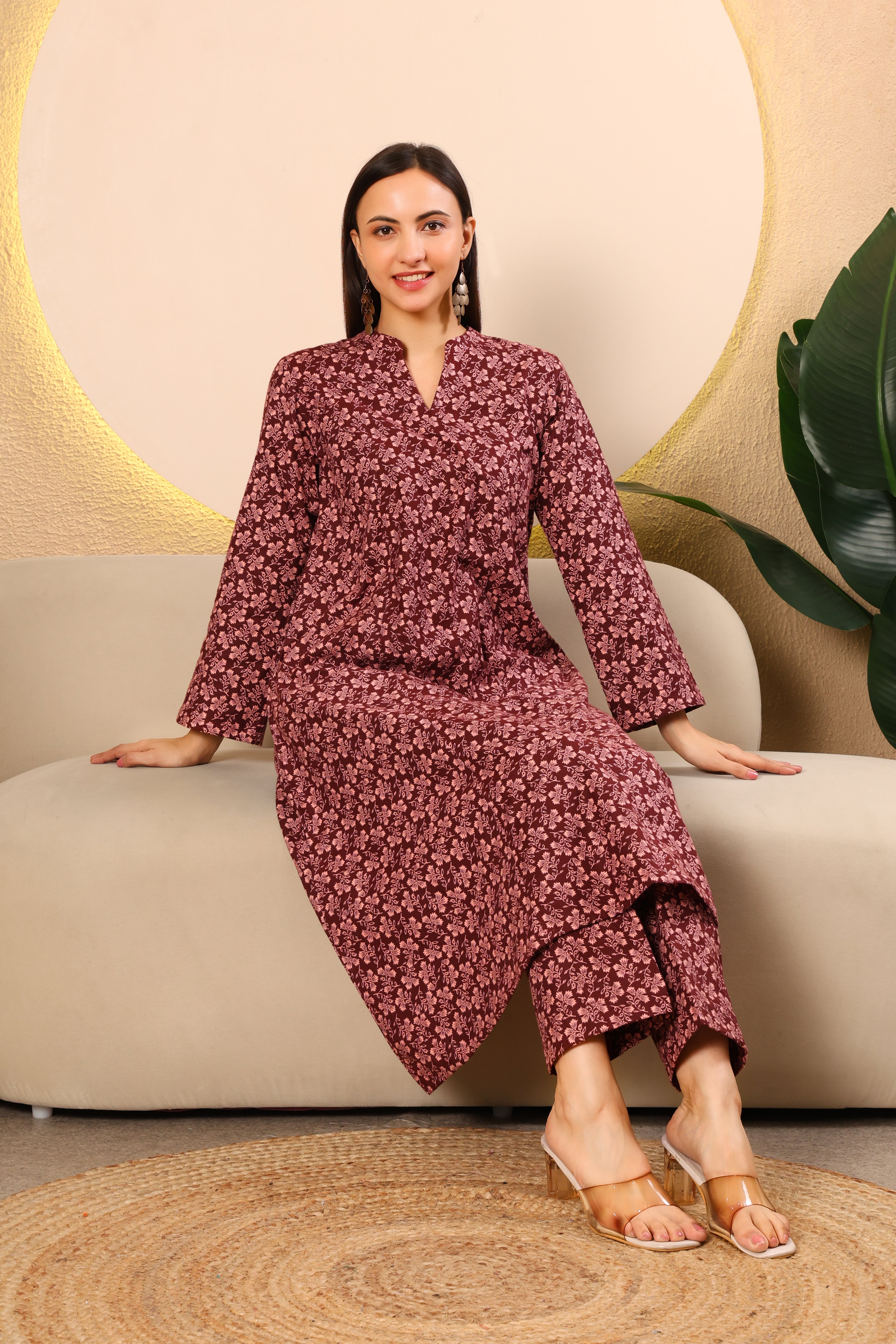Elegant Printed Kurta Set