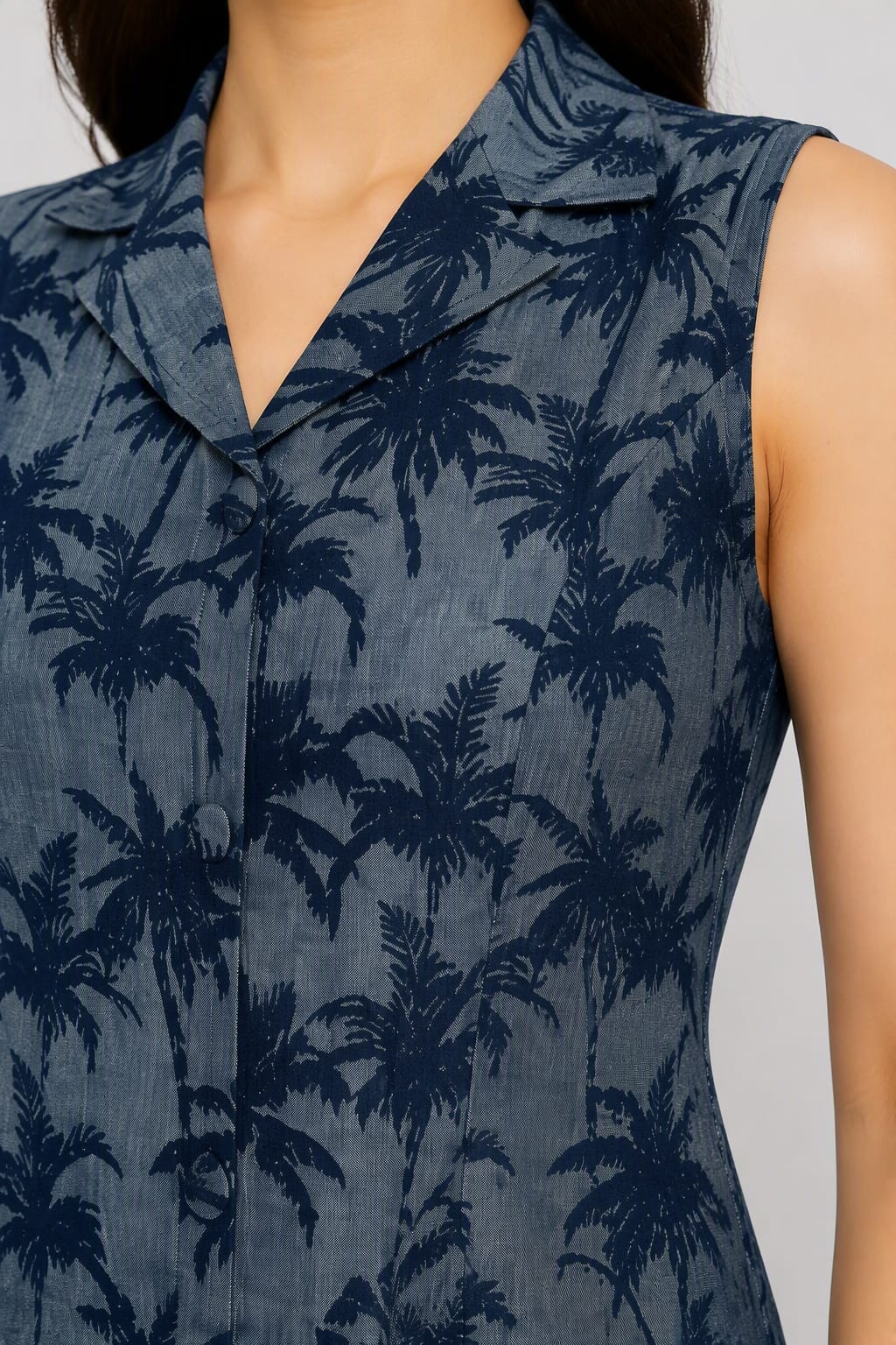Printed Midi Dress