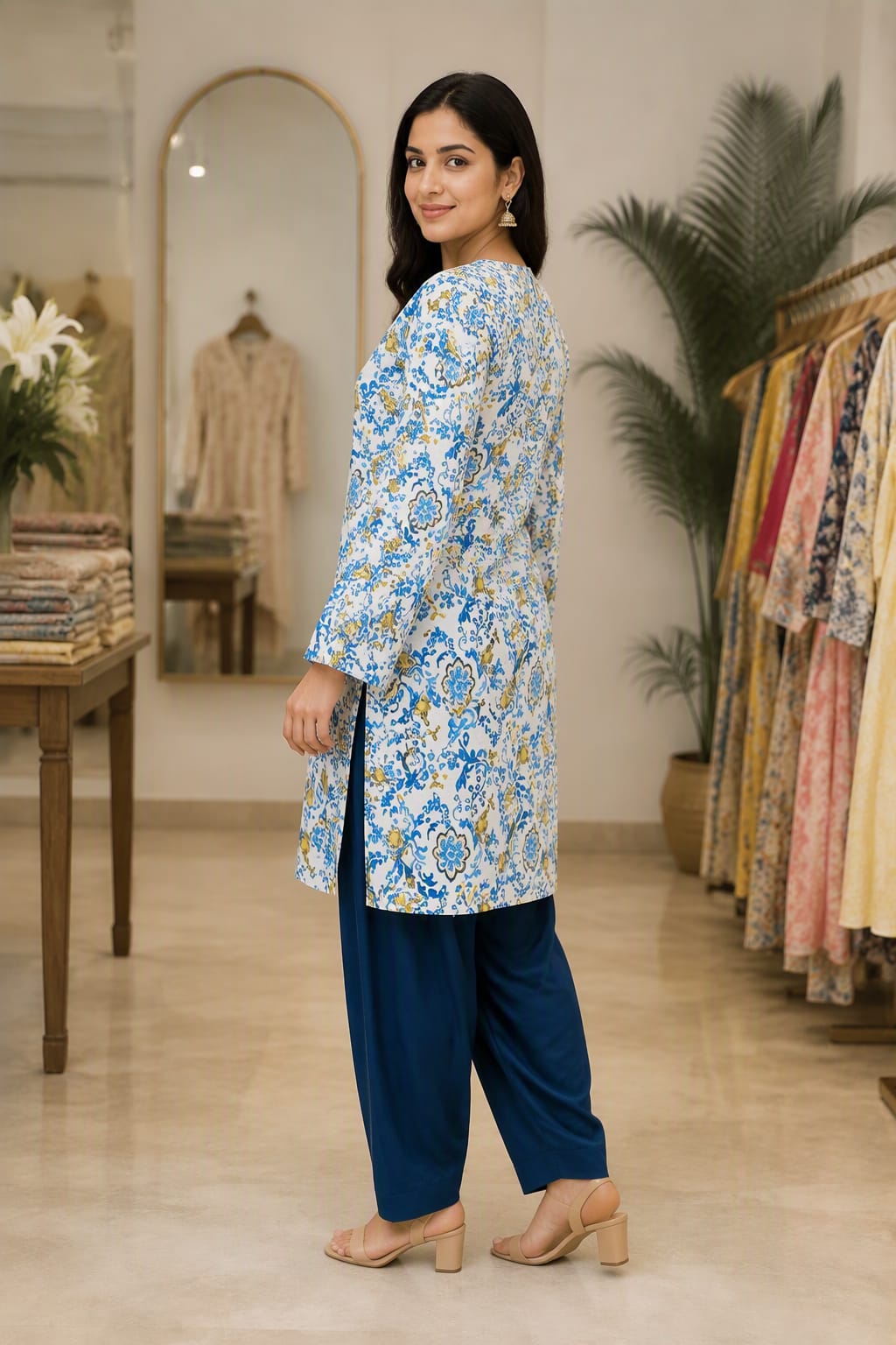 Stylish Cotton Kurta Set